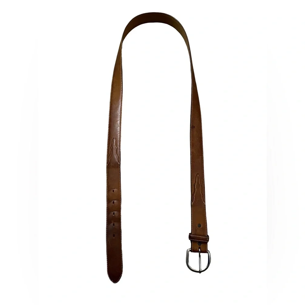 Vintage Justin's Top Grain Cowhide Belt‎ Western 48/X5409